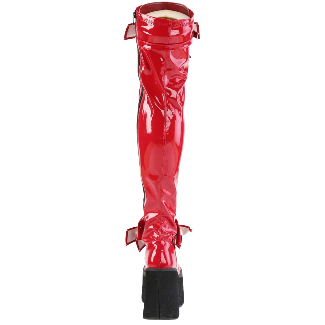 DemoniaCult KERA 303 Red Boots | Angel Clothing