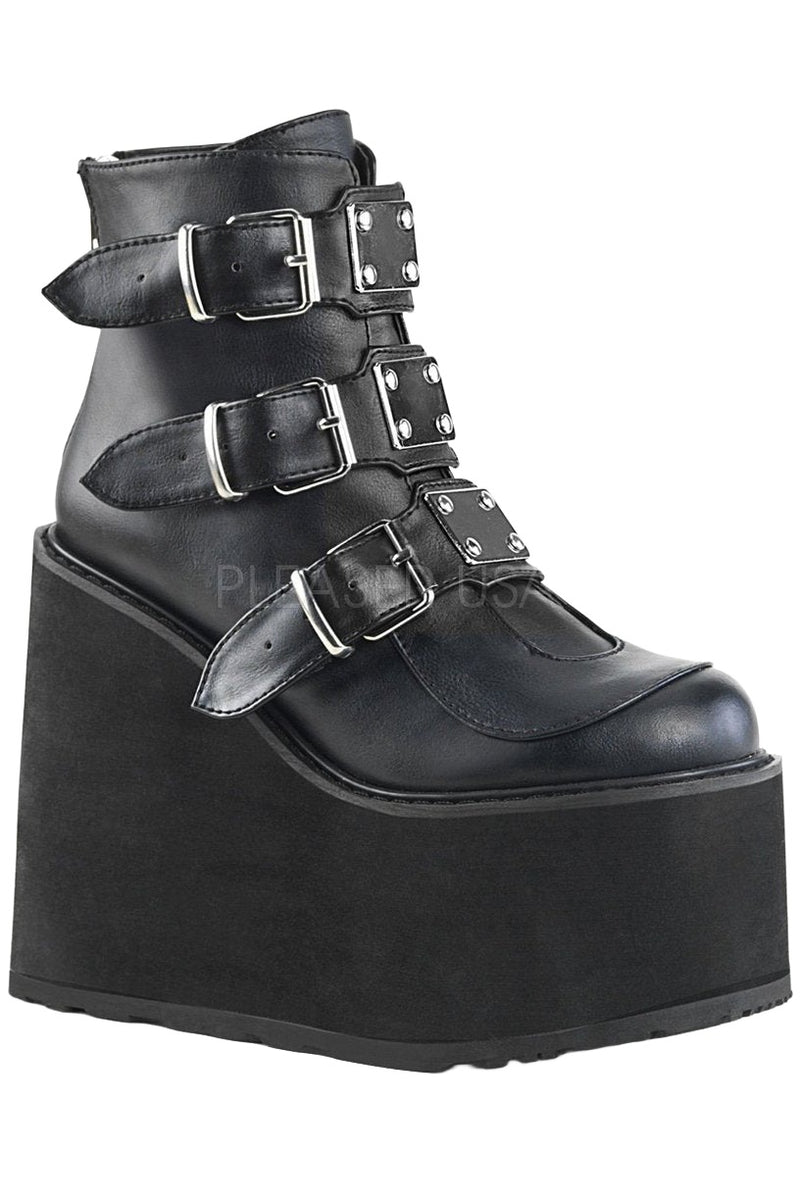 demonia black platform boots