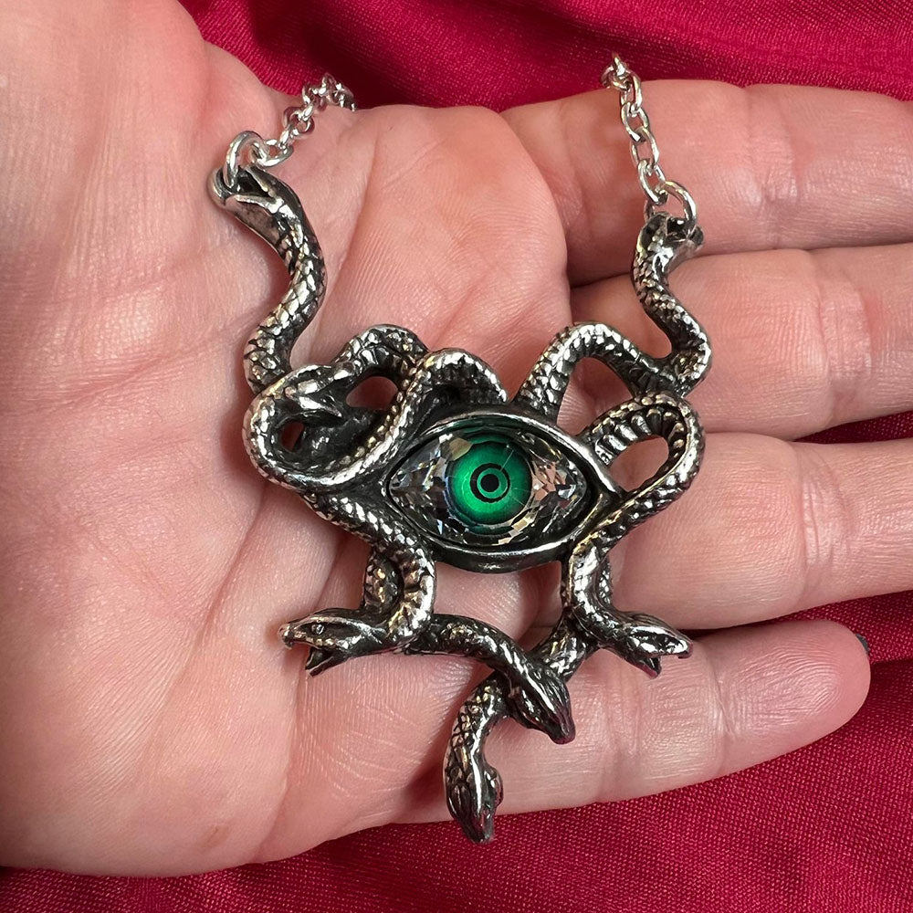 P847 - Gorgons Eye Necklace - Alchemy of England