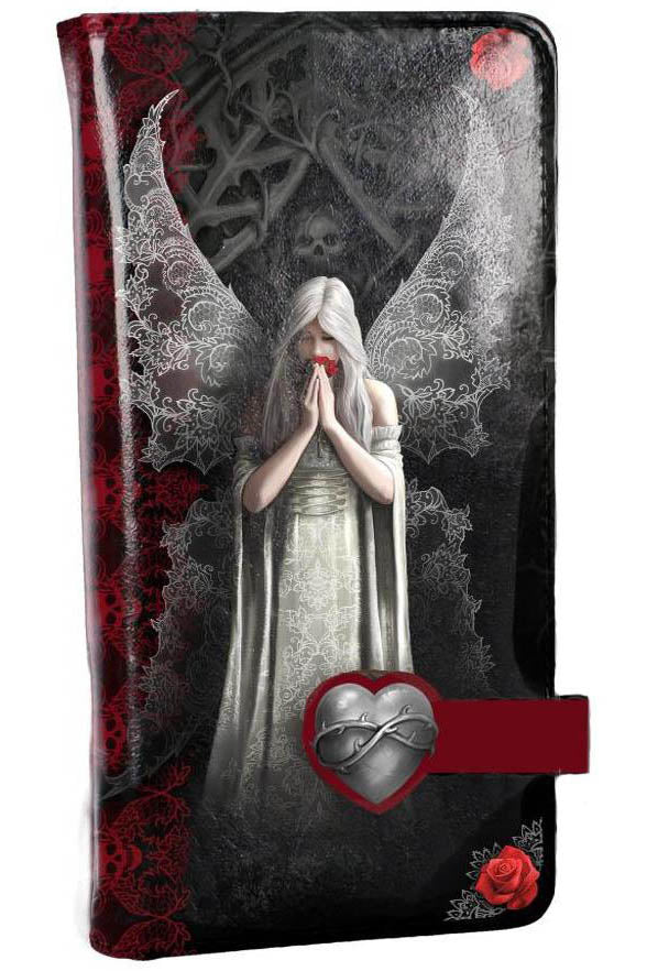 Anne Stokes Only Love Remains Embossed Purse Angel Clothing