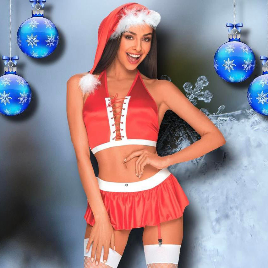 Obsessive Xmas Lingerie Set S M