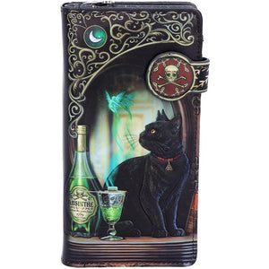 Unleash Your Inner Feline Fantasy: The Lisa Parker Absinthe Embossed Purse