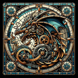 Steampunk Blue Dragon Mug Art031 | Angel Clothing