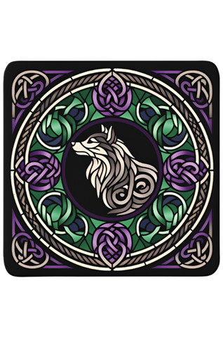 Celtic Knot Wolf Coaster | Angel Clothing