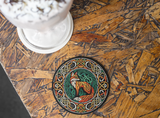 Celtic Knot Fox Coaster | Angel Clothing