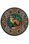 Celtic Knot Fox Coaster | Angel Clothing