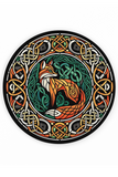 Celtic Knot Fox Coaster | Angel Clothing