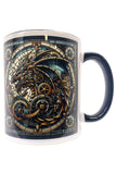 Steampunk Blue Dragon Mug Art031 | Angel Clothing