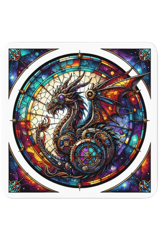 Steampunk Black Dragon Coaster Art040 | Angel Clothing