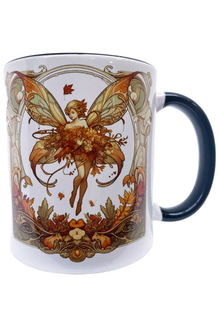 Autumn Fairy Mug Art043 | Angel Clothing