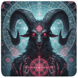 Oakhart Baphomet Coaster Set | Angel Clothing