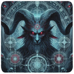 Oakhart Baphomet Coaster Set | Angel Clothing