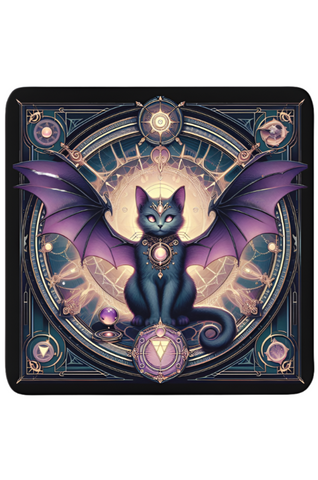 Batcat Coaster Art091 | Angel Clothing