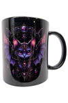 Black BatCat Mug Art096 | Angel Clothing