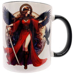 Morrigan and Crow Mug Art102 | Angel Clothing