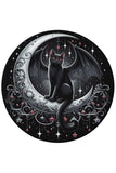 Cat Moon Coaster Art115 | Angel Clothing