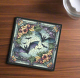 Bat Glass Coaster Set | Angel Clothing