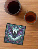 Bat Glass Coaster Set | Angel Clothing