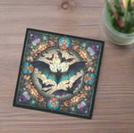 Bat Glass Coaster Set | Angel Clothing