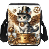 Small Steampunk Kitten Shoulder Bag | Angel Clothing