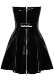 Black Level Vinyl Belt Dress | Angel Clothing