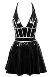 Black Level Short Halterneck Dress | Angel Clothing