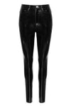 Black Level Vinyl Trousers | Angel Clothing