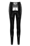 Black Level Vinyl Trousers | Angel Clothing