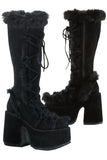 DemoniaCult CAMEL 311 Boots | Angel Clothing