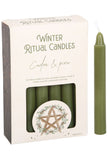 Cedar and Pine Winter Ritual Spell Candles | Angel Clothing