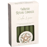 Cedar and Pine Winter Ritual Spell Candles | Angel Clothing