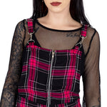 Asha Dungarees Dark Pink | Angel Clothing