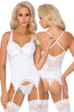 Corsetti White Alazne Corset Set | Angel Clothing