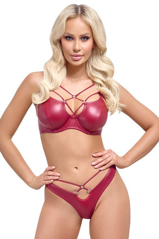 Cottelli Lingerie Red Bra Set | Angel Clothing