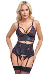 Cottelli Lingerie Sophisticated Basque Set | Angel Clothing