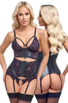 Cottelli Lingerie Sophisticated Basque Set | Angel Clothing