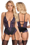Cottelli Lingerie Super Seductive Purple Body | Angel Clothing