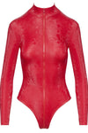 Cottelli Party Red Snakeskin Look Body | Angel Clothing