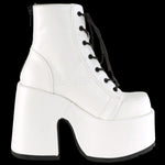 DemoniaCult CAMEL 203 Boots White | Angel Clothing