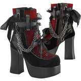 DemoniaCult CHARADE 110 Boots | Angel Clothing