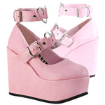 DemoniaCult POISON-99-2 Shoes Pink (UK3, 7, 9) | Angel Clothing