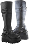 DemoniaCult SHAKER-101 Boots (UK3, UK8) | Angel Clothing