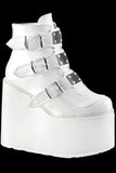 DemoniaCult SWING 105 Boots White | Angel Clothing