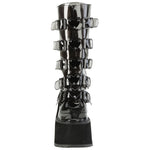 DemoniaCult SWING 230C Black Transparent Boots | Angel Clothing