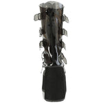 DemoniaCult SWING 230C Black Transparent Boots | Angel Clothing