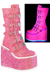 DemoniaCult SWING 230G Boots Pink | Angel Clothing