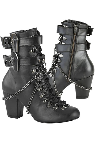 DemoniaCult VIVIKA 128 Boots | Angel Clothing