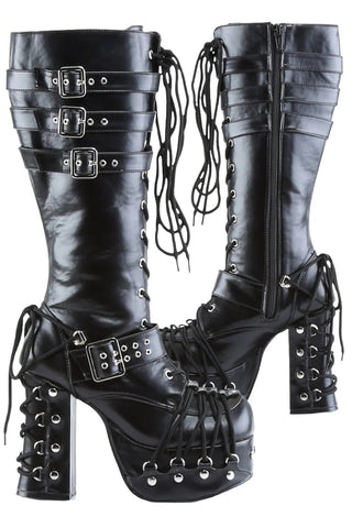 DemoniaCult CHARADE 206 Boots | Angel Clothing