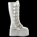 DemoniaCult DAMNED-318 Boots White | Angel Clothing