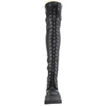 DemoniaCult SHAKER 374 Black Boots | Angel Clothing